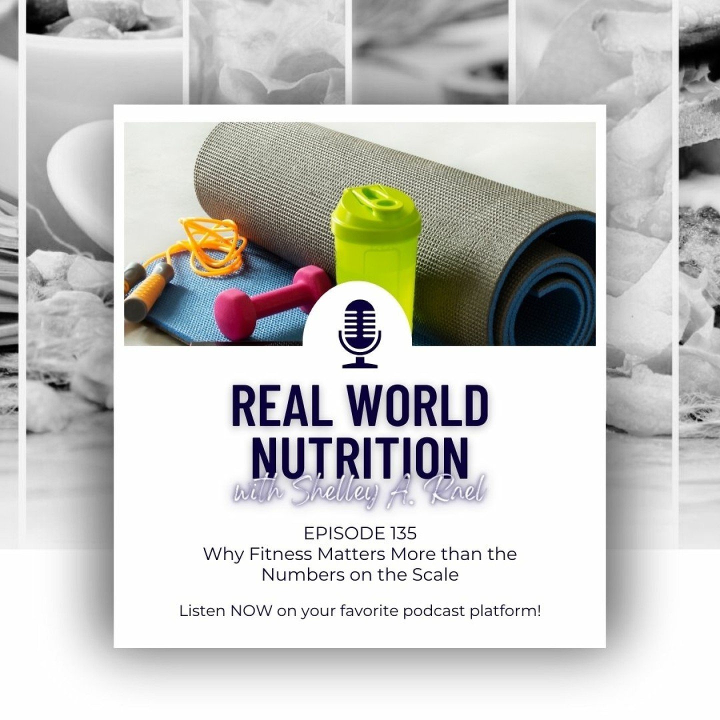 🎙️ Episode 135 of Real World Nutrition is out now! 

🎧 Tune in to a discussion on why fitness is more important than the scale numbers. 

🎙️ Say goodbye to outdated measures like BMI and learn alternative metrics that reflect your progress and cel