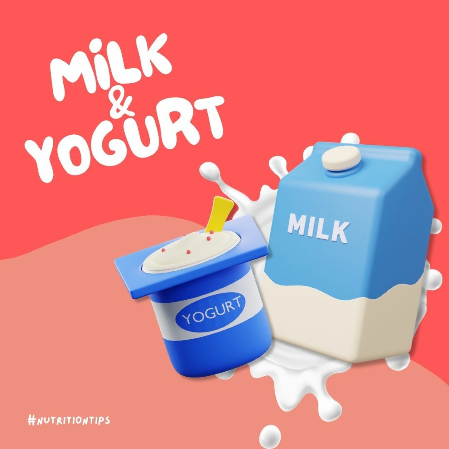 🥛Milk and yogurt are nutritional powerhouses that offer numerous health benefits. 

🥛Both are excellent sources of calcium, which is crucial for maintaining strong bones and teeth. 

🥛Adequate calcium intake is essential throughout life, but it is