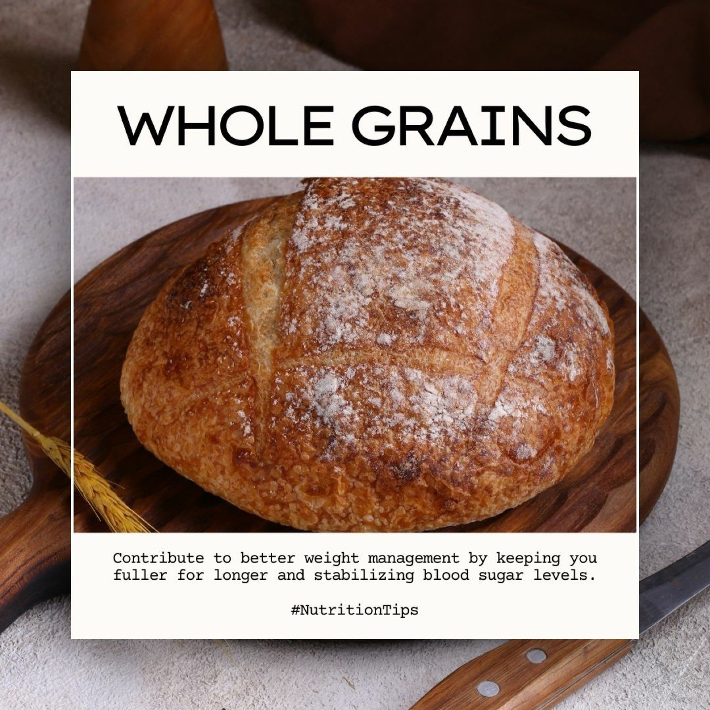 🌾Whole grains are essential for a balanced and nutritious diet. 

🌾They are packed with fiber, which aids in digestion and helps maintain a healthy gut. 

🌾Unlike refined grains, whole grains retain all parts of the grain kernel, providing more nu