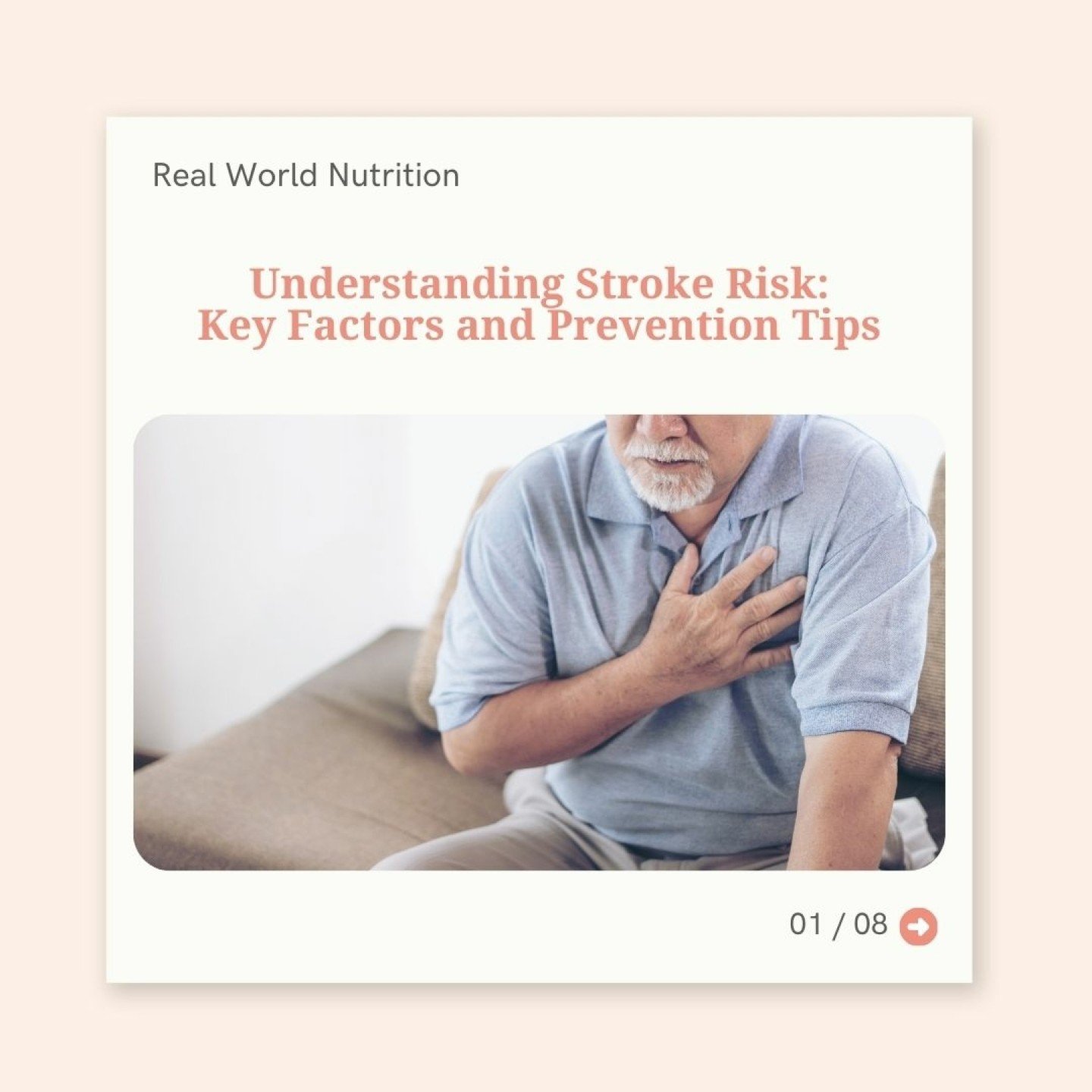 A stroke can happen to anyone, but certain factors can increase your risk. Here are some key risk factors and lifestyle modifications to help prevent strokes:

🛑High Blood Pressure: This is the leading cause of stroke. Regular monitoring and managem