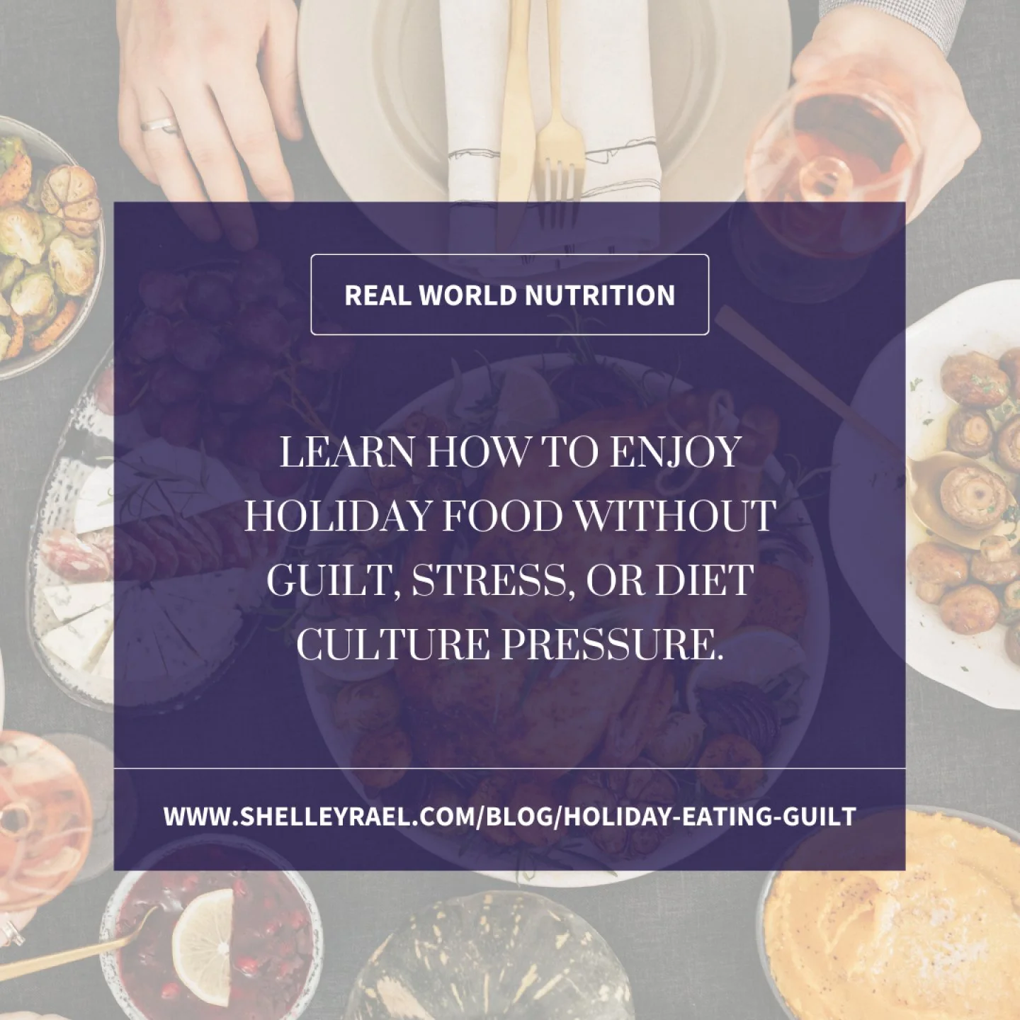 The holidays tend to bring out the all-or-nothing mindset. People feel like they have to avoid every cookie at the party or, on the flip side, decide nothing matters and overdo it. Neither one actually helps you feel better. Holiday eating without gu