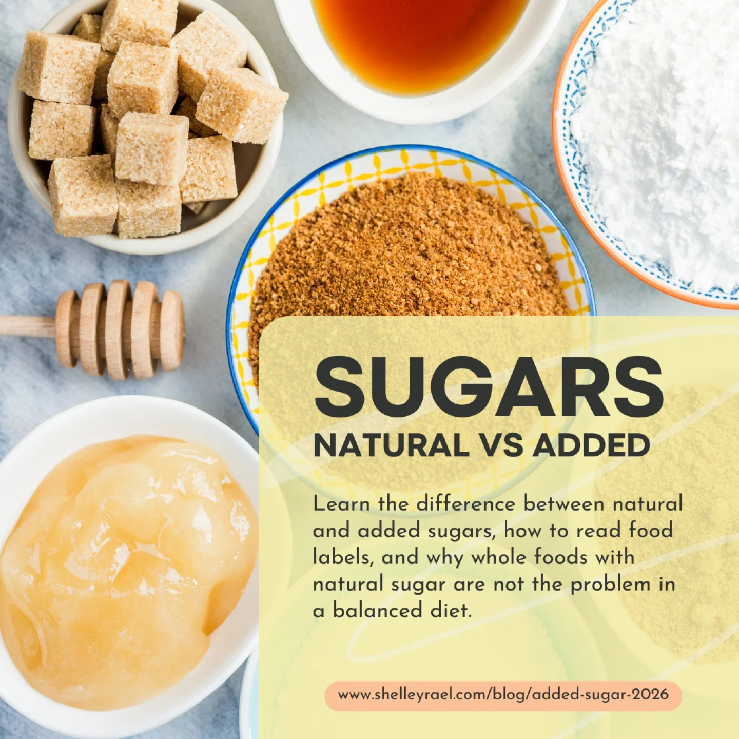 Sugar tends to get reduced to a single talking point, which is where a lot of confusion starts. One of the most common concerns I hear is people avoiding foods like fruit, potatoes, or even vegetables because they &ldquo;have sugar.&rdquo; This blog 