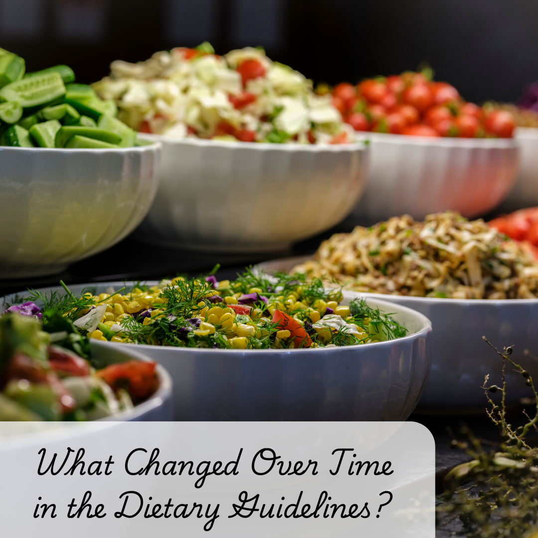 What Changed Over Time in the Dietary Guidelines and What That Tells Us About Nutrition Science