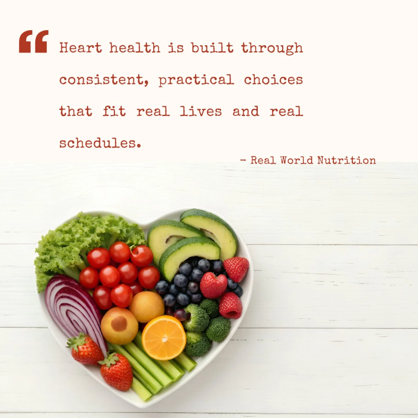 Heart health conversations often focus on single nutrients like fat, sodium, or cholesterol. While those matter, cardiovascular health is shaped by a much bigger picture. What someone eats most days, how often they move their body, sleep quality, str
