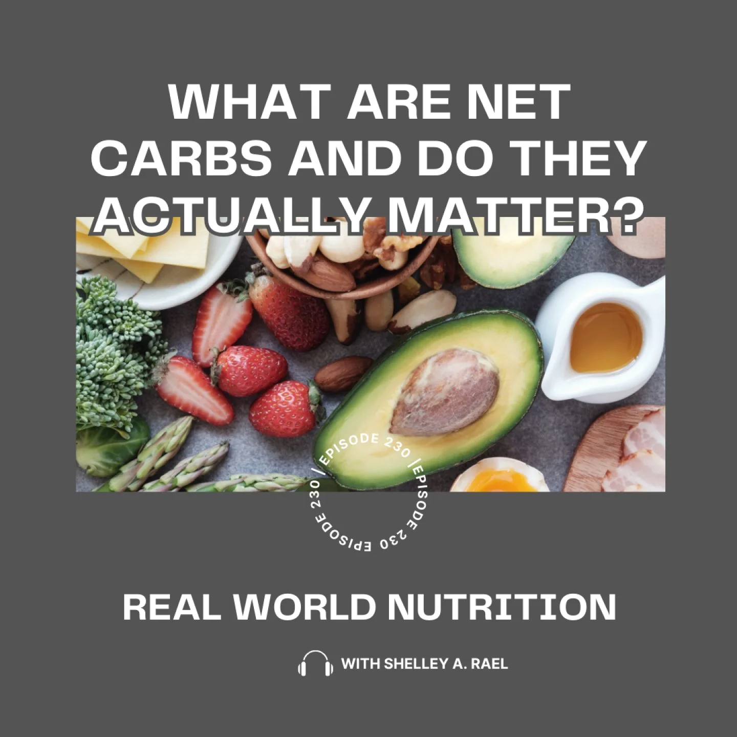 You have probably seen &ldquo;net carbs&rdquo; on food labels or heard the term in keto and low carb conversations.
But what does it actually mean?
In Episode 230 of Real World Nutrition, I break down where the concept of net carbs came from, how it 