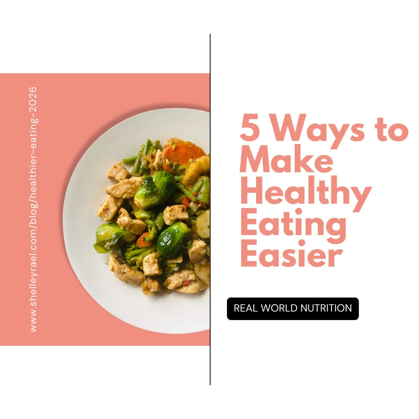Healthy eating gets framed as complicated, expensive, and time-consuming. It does not have to be.
In this updated post, I walk through five practical strategies that make it easier to follow through. Not dramatic resets. Not rigid rules. Just realist