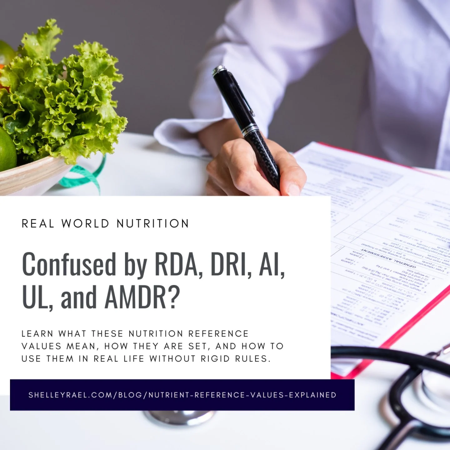 RDA. AI. UL. AMDR. DV.
These letters show up in articles, on supplement bottles, and on food labels. Yet most people are never given a clear explanation of what they mean or how to use them.
The Dietary Reference Intakes are a framework developed fro