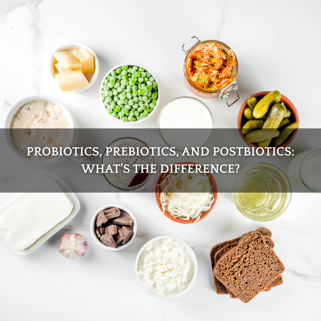 Probiotics, Prebiotics, and Postbiotics: What’s the Difference?