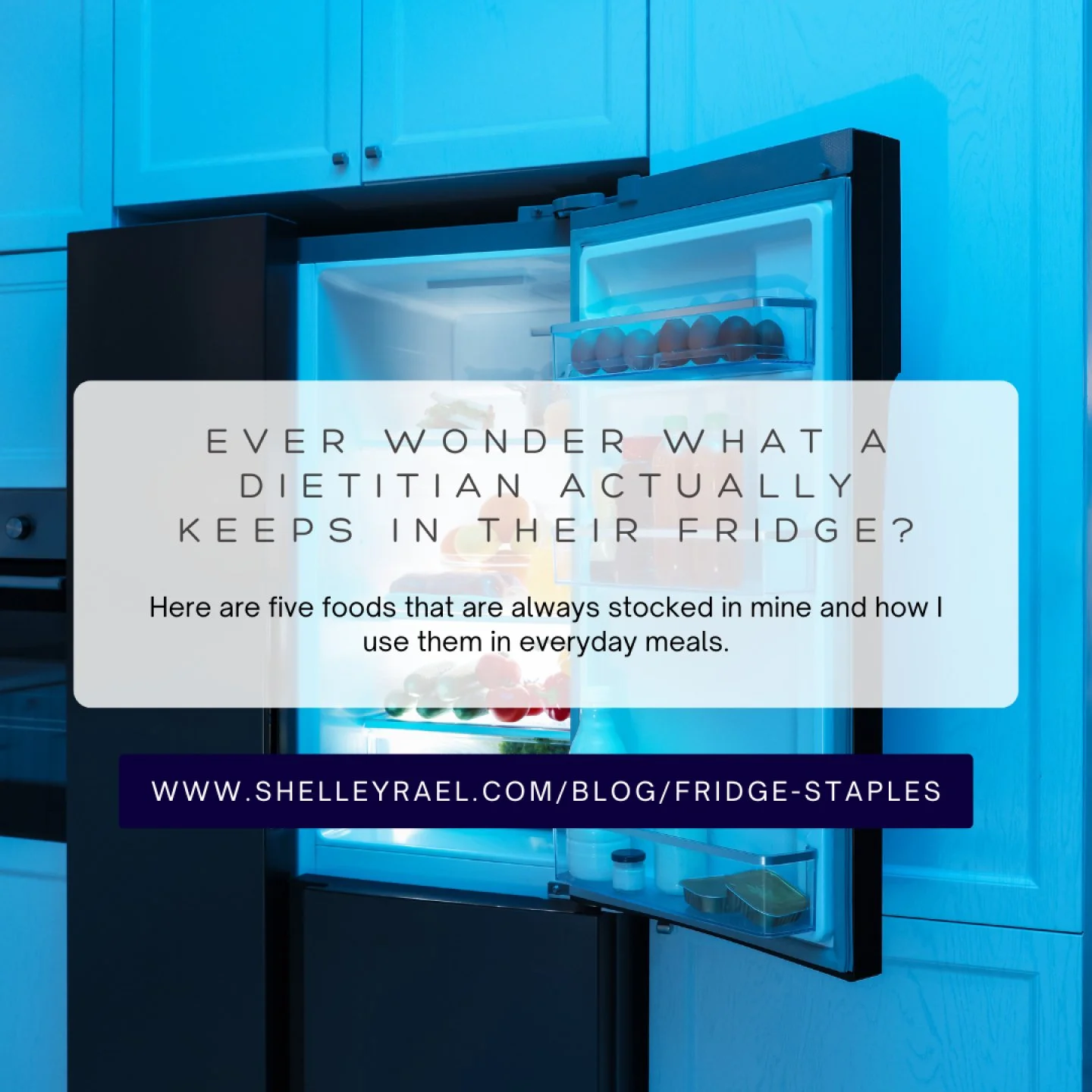 What does a dietitian actually keep in their fridge?
It&rsquo;s probably less complicated than you might expect.
There are always a few staples in my fridge that make it easier to put meals together without overthinking it. Not a perfect system. Not 