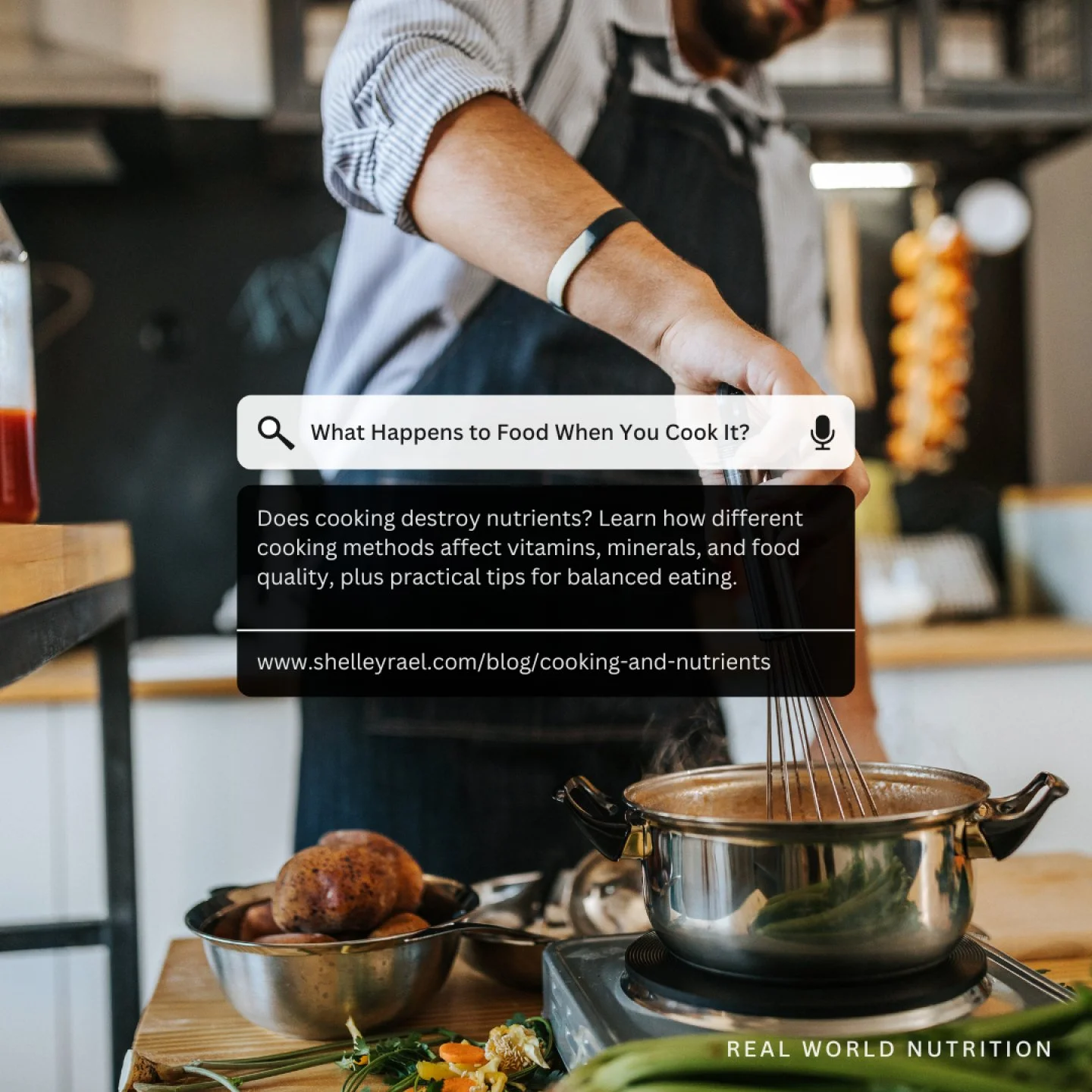 Does cooking food &ldquo;destroy&rdquo; nutrients?
This is a common question, and the answer is not as simple as yes or no.
Cooking can reduce some nutrients, especially heat-sensitive ones like vitamin C and certain B vitamins.
But it can also impro