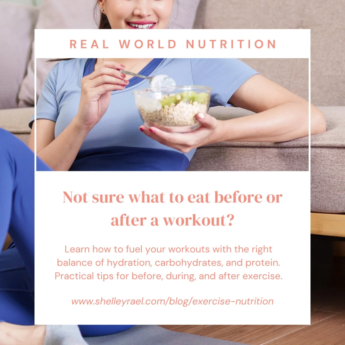 If workouts feel harder than they should, it is easy to assume it is a motivation issue or that you just need to push harder.
But often, it comes down to fueling.
There is a lot of confusion around what the body actually needs before, during, and aft