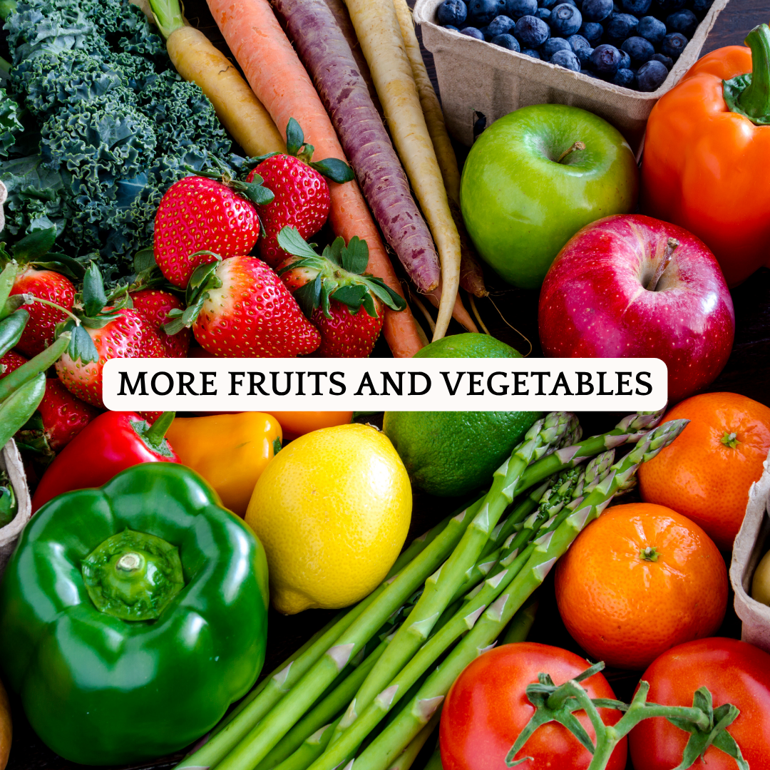 More Fruits and Vegetables: What Counts and How Much Do You Really Need?