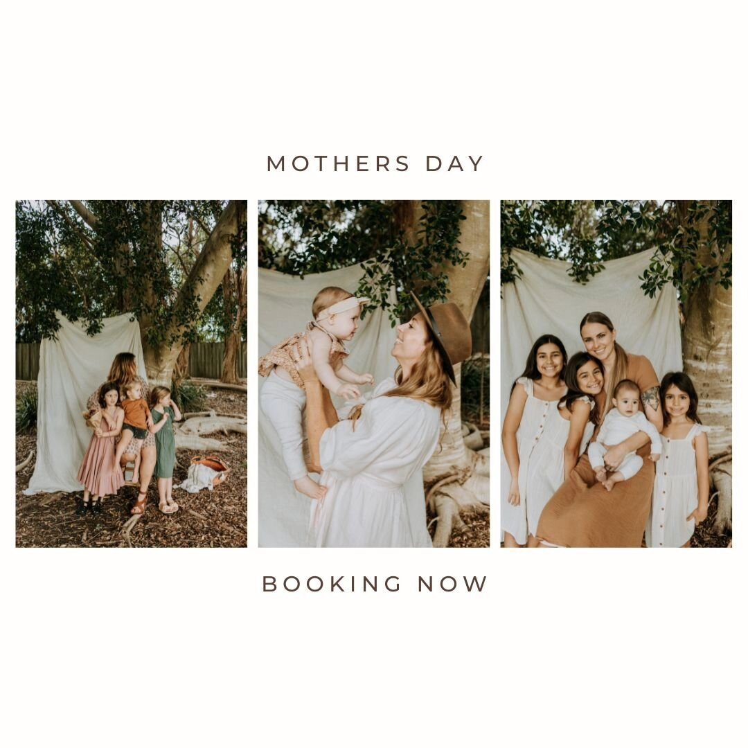 MOTHER'S DAY MINI SESSION - tell your partners (or treat yourself ✨️)
Sunday April 21st from 2pm - only $190

Link in bio