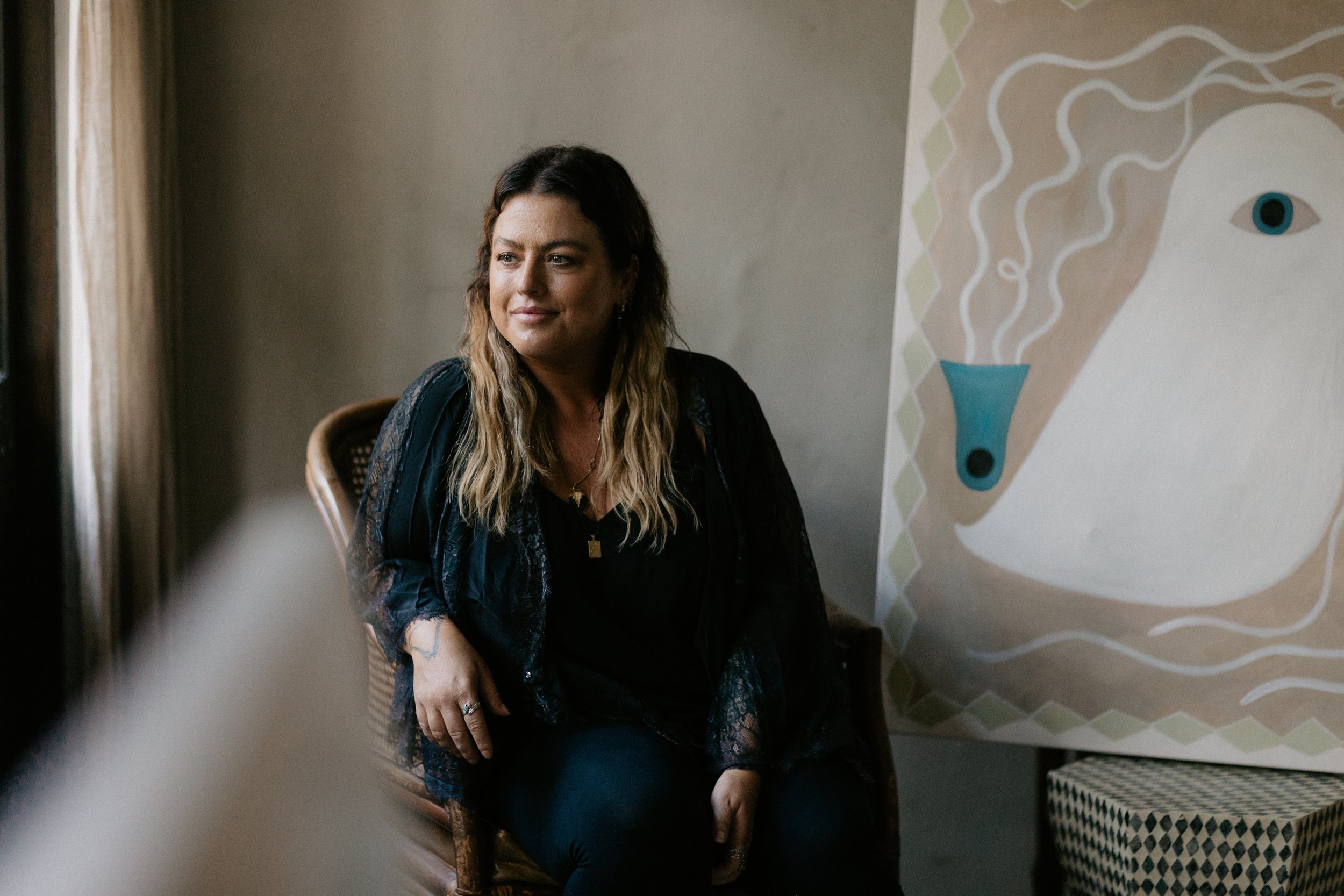 Creative Personal Branding Photography on the Gold Coast | An Artist Branding Session Full of Colour, Mood &amp; Creativity