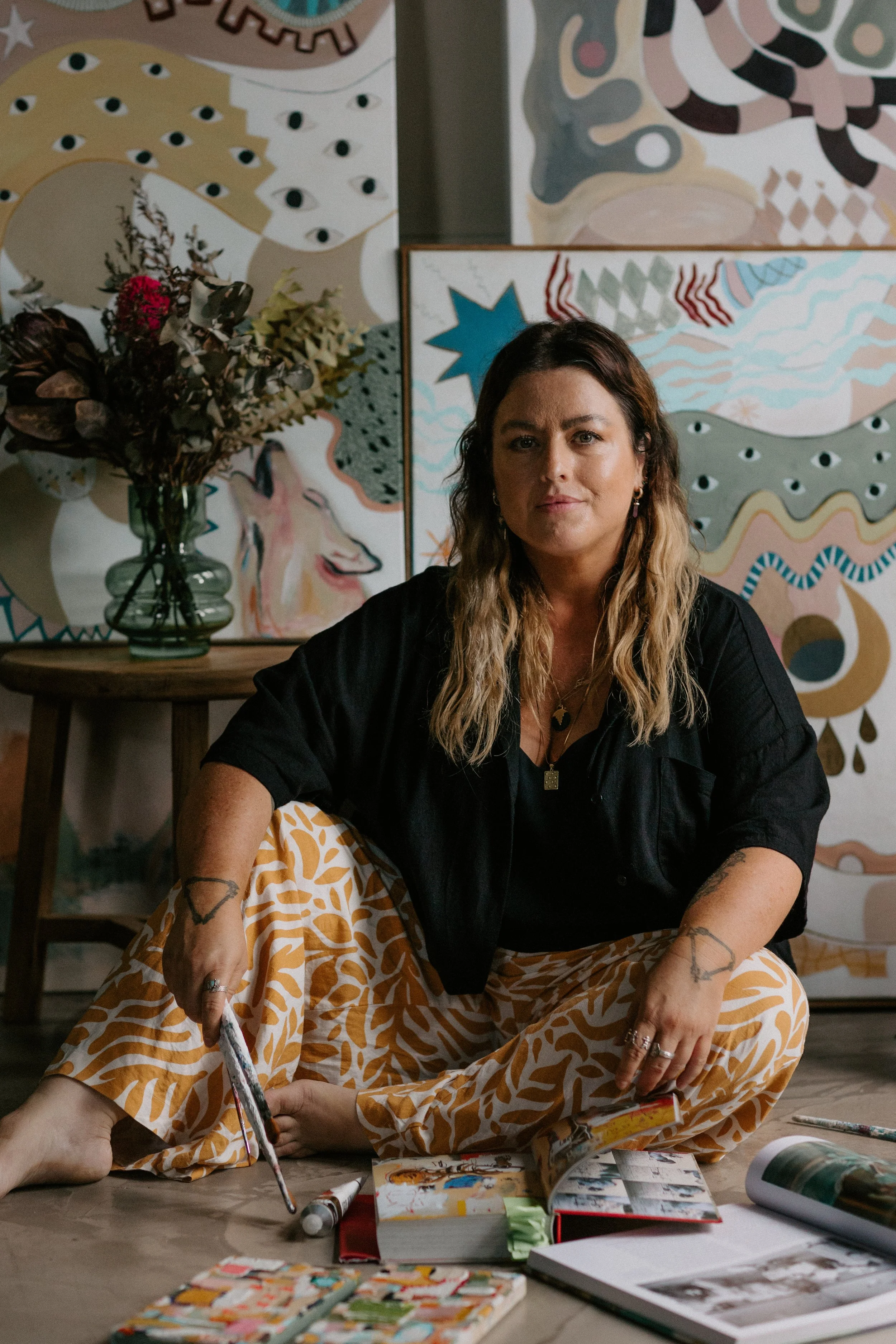 artist creative personal branding portraits