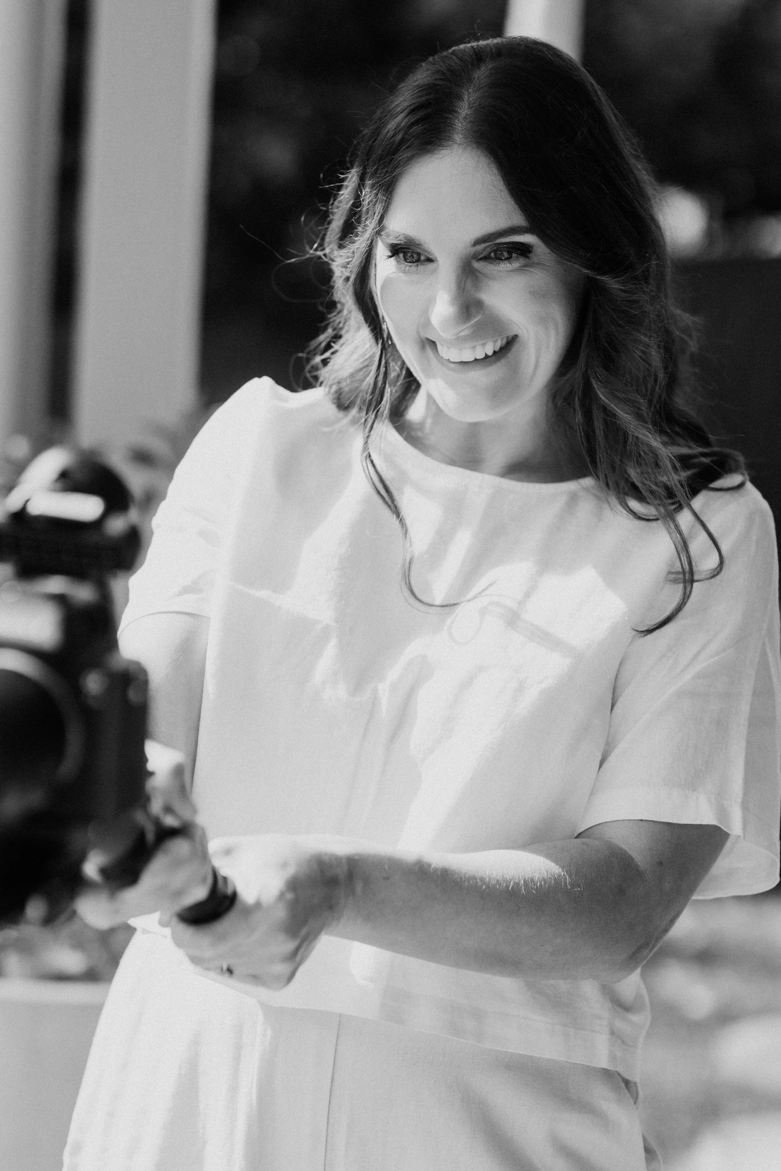 videographer personal branding black and white