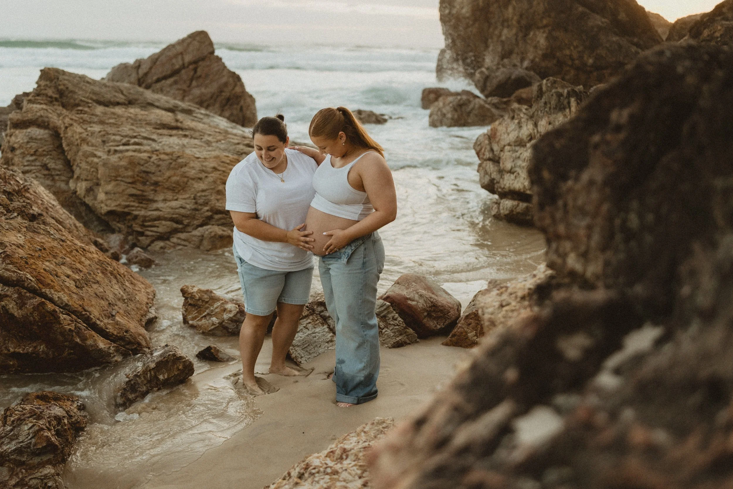 same sex maternity couple gold coast