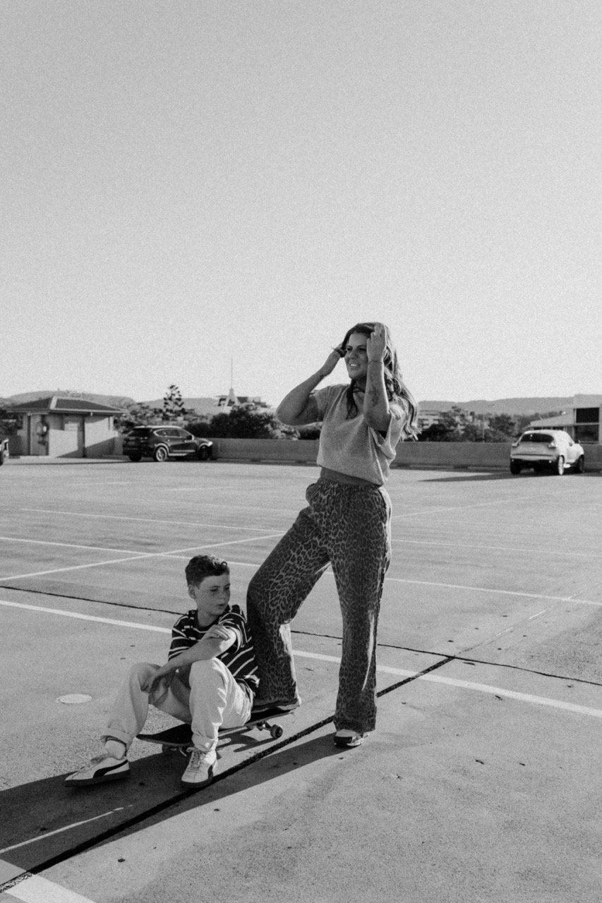 skate park photoshoot gold coast family