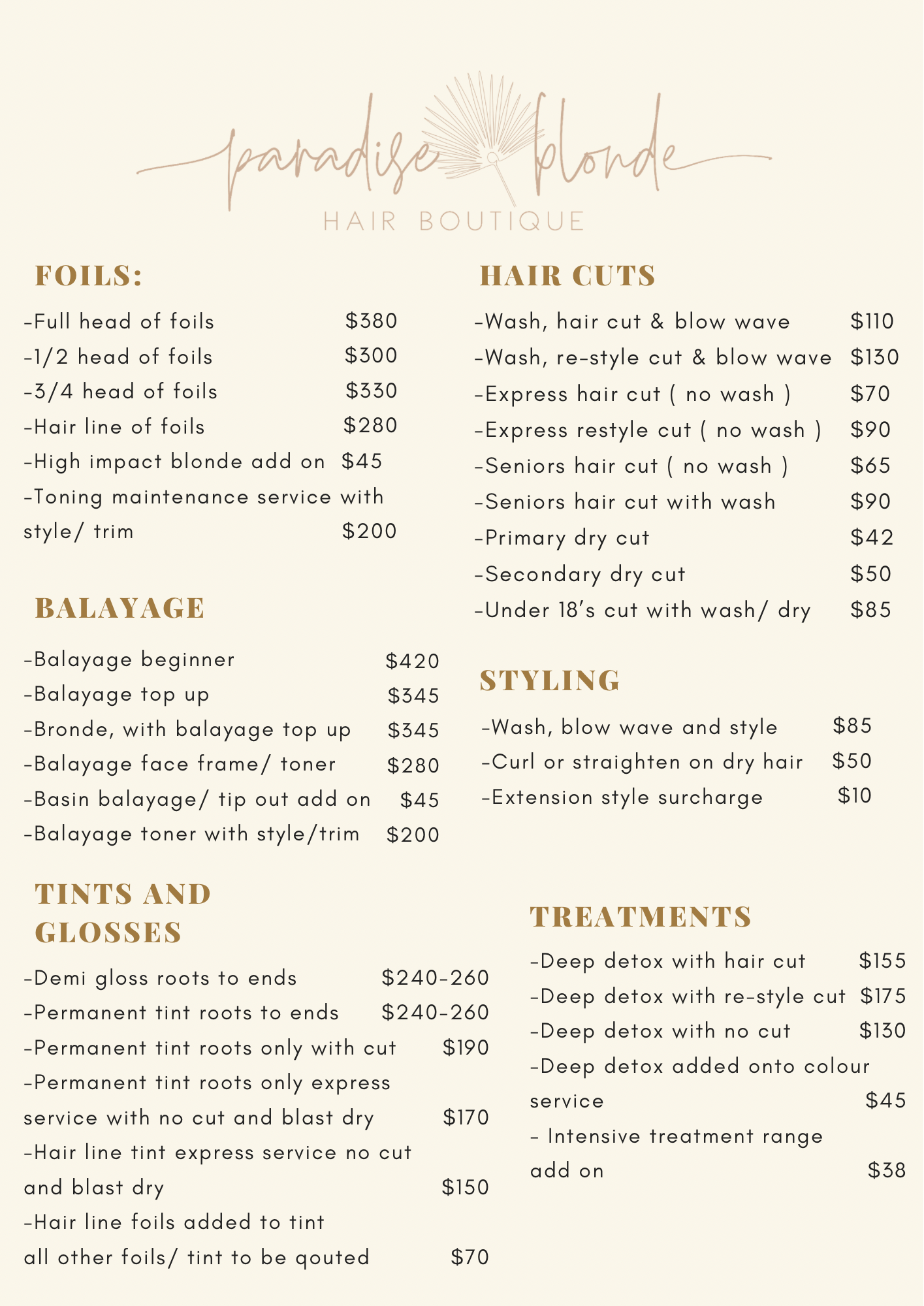 Golden Bordered Price List - 1.png