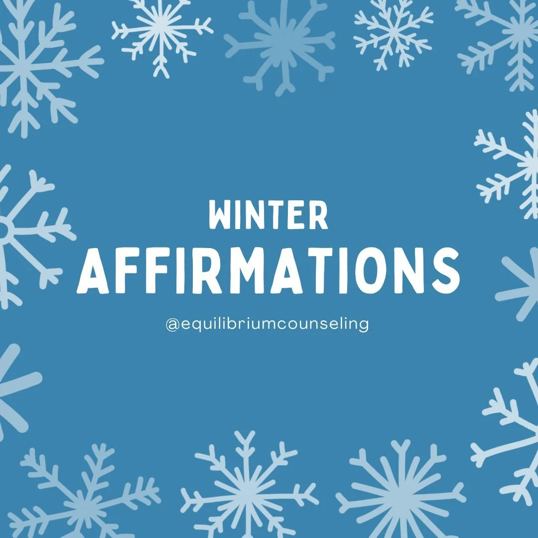 It&rsquo;s not officially winter yet and it&rsquo;s still in the 70s here in Southern California but the nights are getting longer and that winter vibe is setting in. Here are some affirmations to keep you warm all season long!