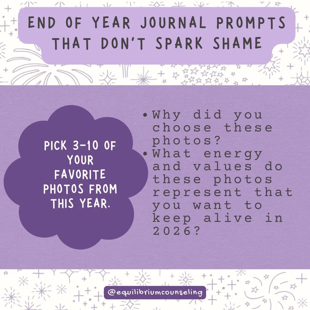 The end of the year encourages moments of reflection and celebration. We hope these prompts help you focus on pride and excitement rather than the sometimes harmful &ldquo;new year new me&rdquo; rhetoric.