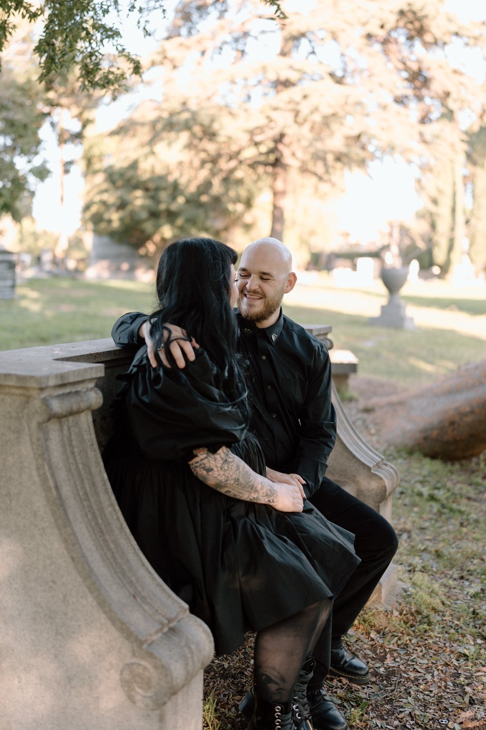 Hollywood Forever Cemetery_Engagement Session_Emma + Jeremy_Melissa Rae Photography-11.jpg