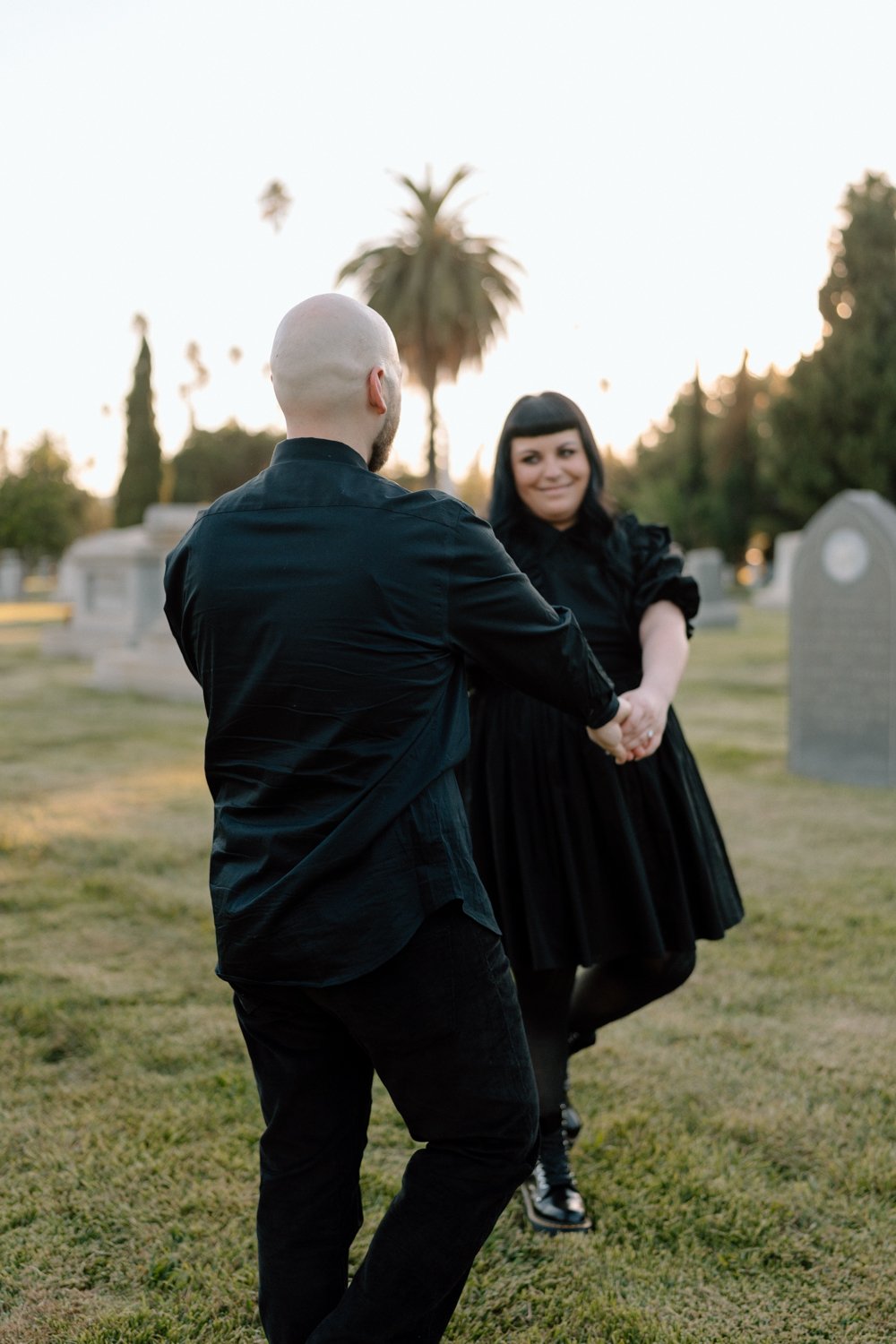 Hollywood Forever Cemetery_Engagement Session_Emma + Jeremy_Melissa Rae Photography-30.jpg