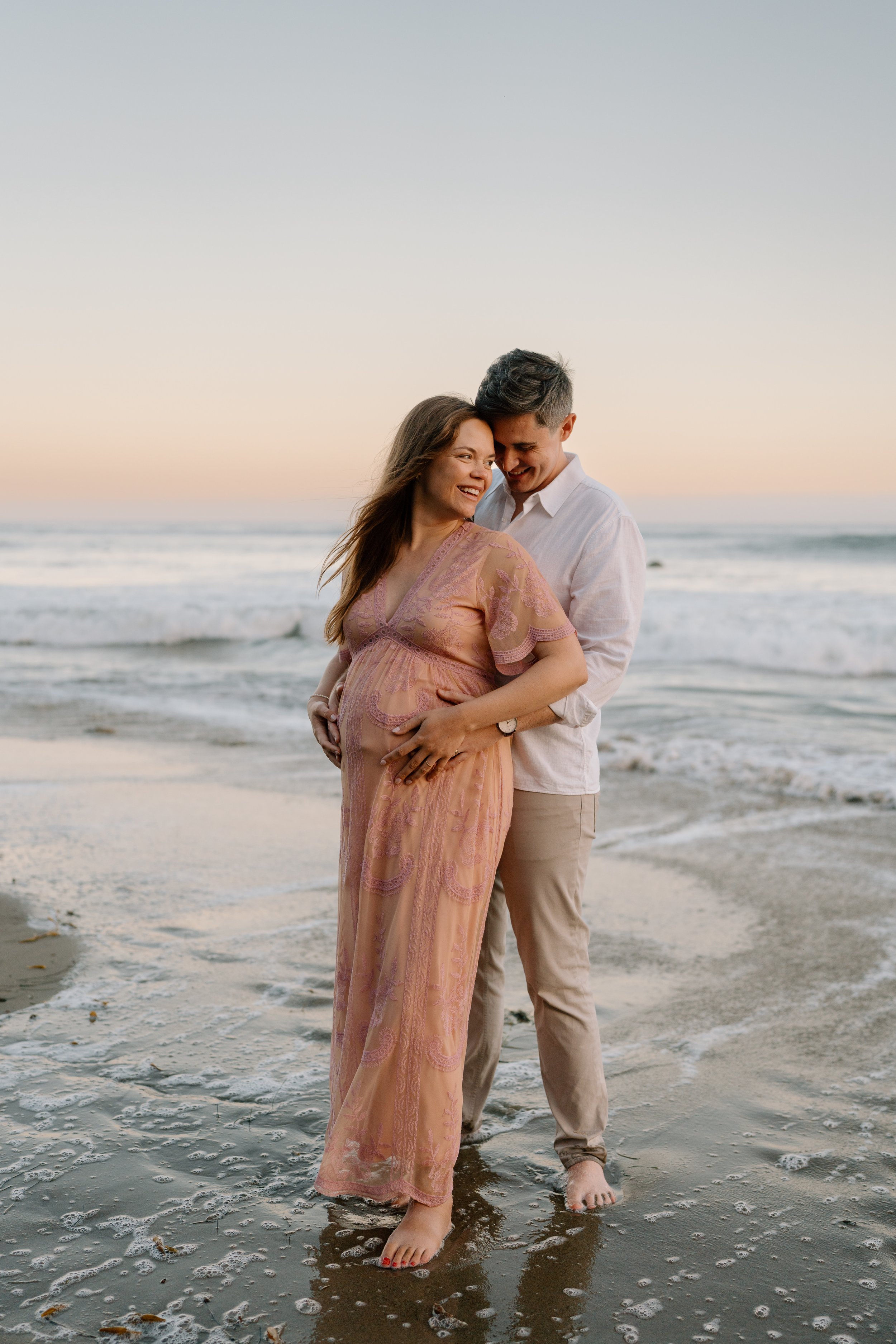 Malibu Maternity Photos | Jenny &amp; Matt