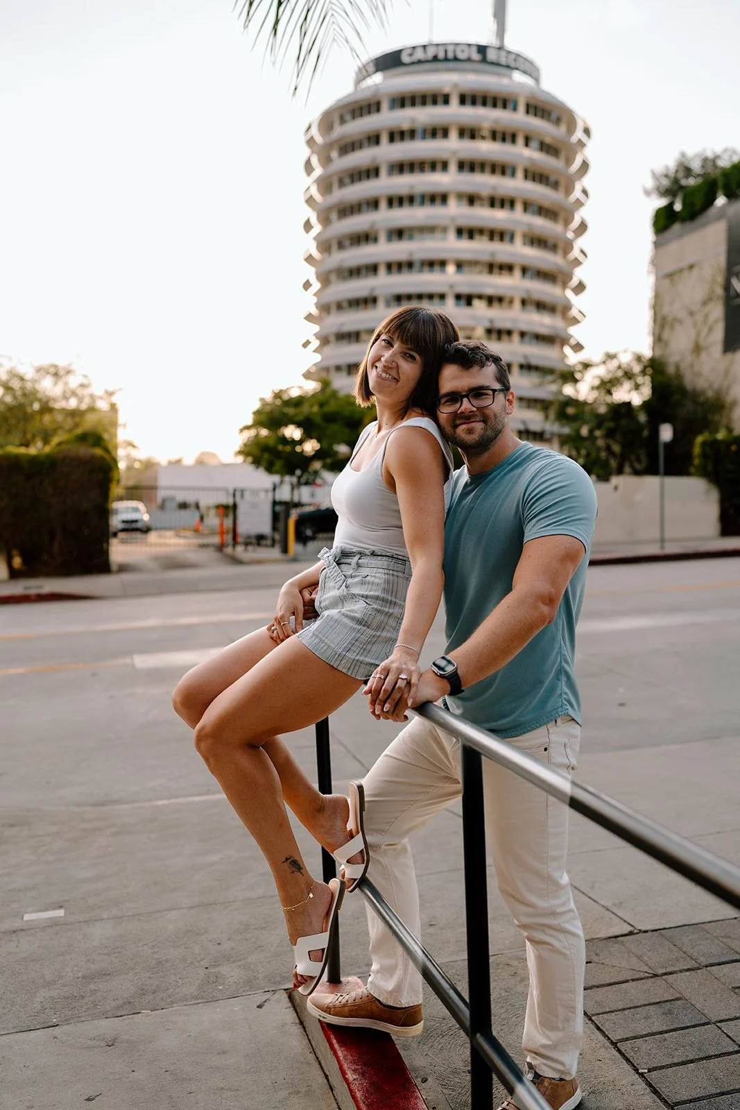 Hollywood Engagement Photos | Taylor &amp; William