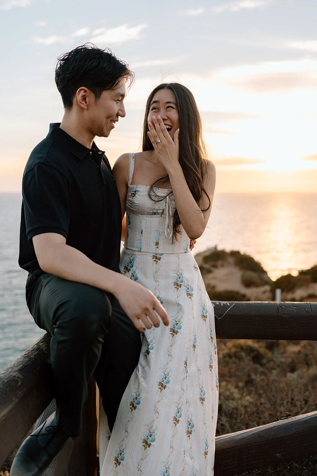 Point Dume Proposal Photos | S &amp; P