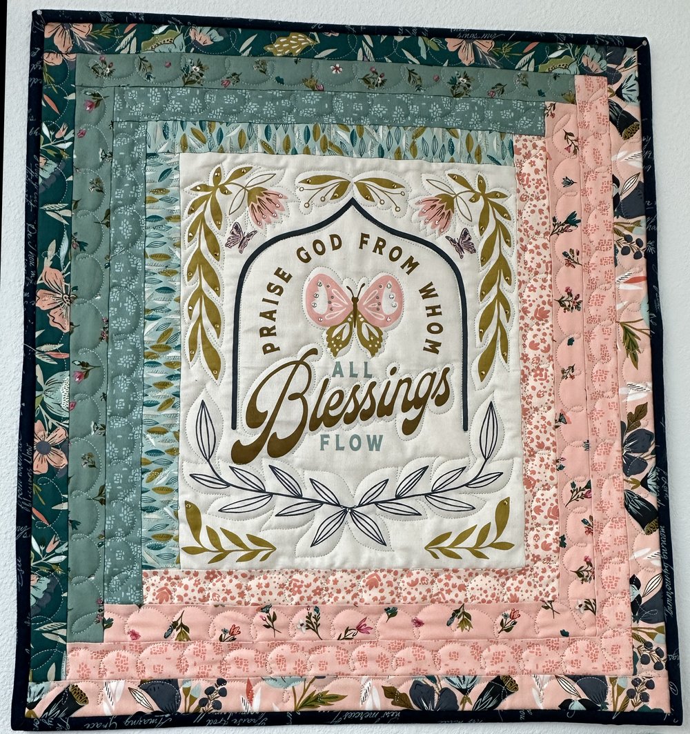 Lakefront Basic Panel Quilt Kit from Wilmington — Rocking Chair Quilts