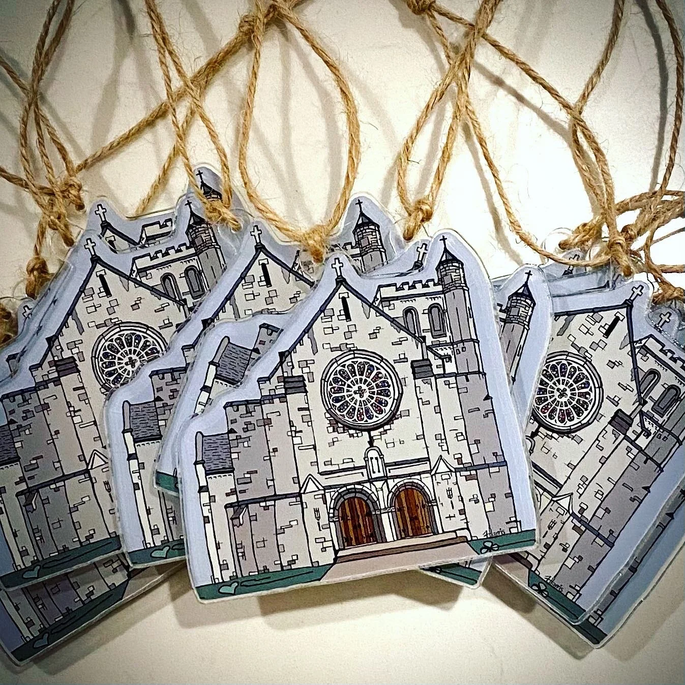 Holy Ghost (Knoxville, TN) Acrylic Die-Cut Ornament. Limited Quantity Available for purchase