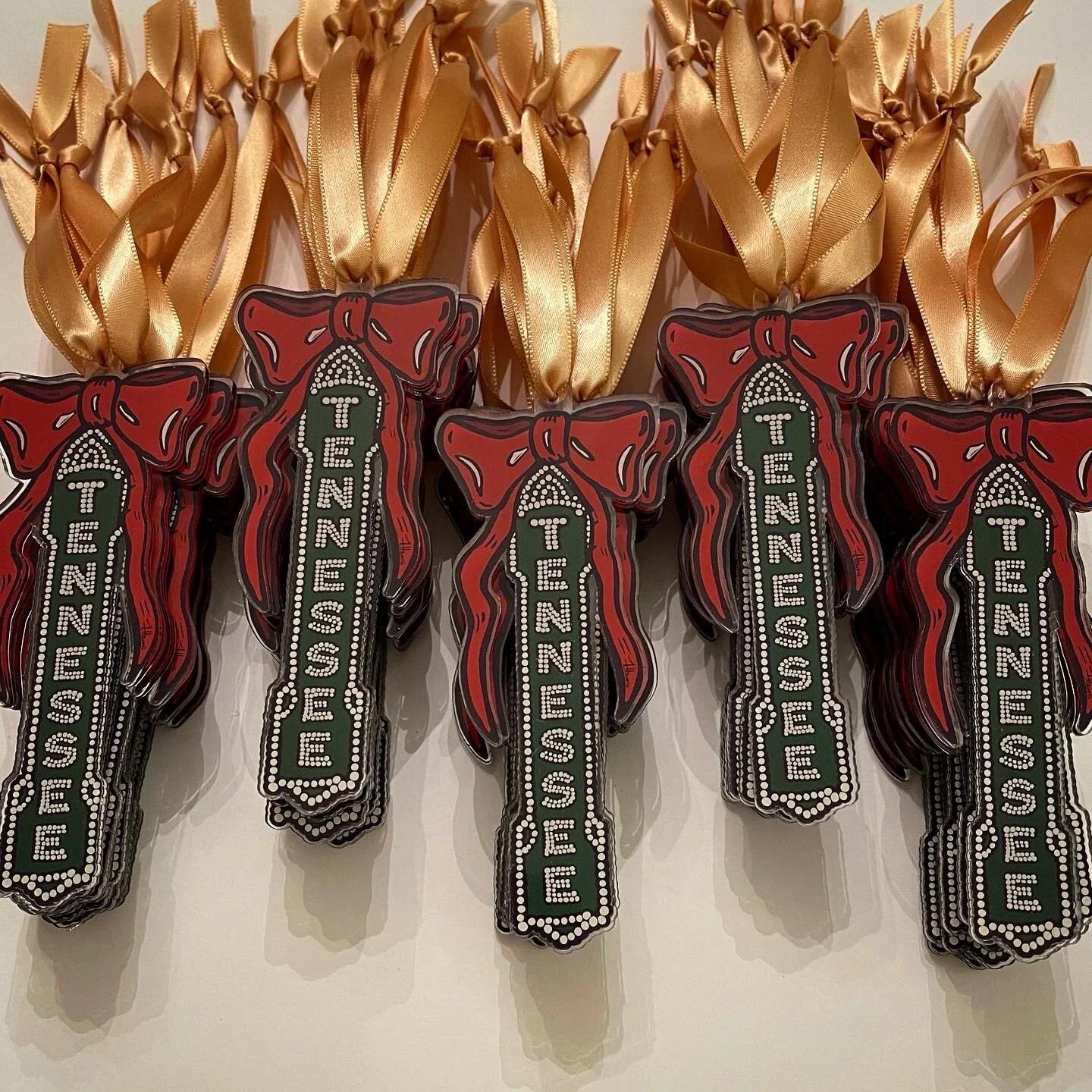 Tennessee Theater Acrylic Die-Cut Ornaments exclusively available on the Tennessee Theater's online Gift Shop. Click image to shop. 