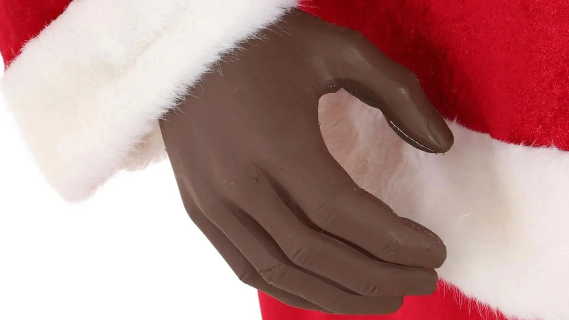 What’s With All the Black Santas?