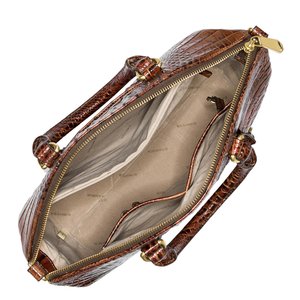 brahmin large duxbury satchel pecan melbourne