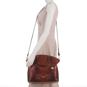 Brahmin, Bags, Brahmin Medium Duxbury Satchel In Pecan Melbourne