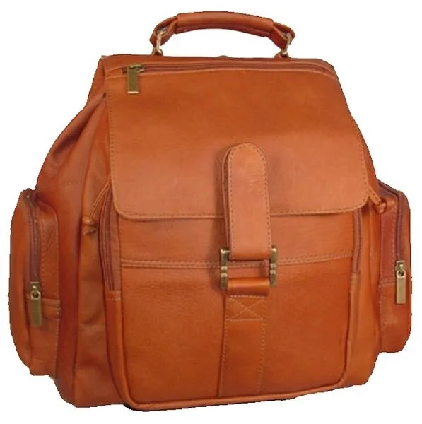david king leather 330 top handle xl backpack tan & Co. Small Vertical Messenger Bag, Black, One Size Flap closes with hidden magnetic snap and comes with an external zippered compartment David King & Co Top