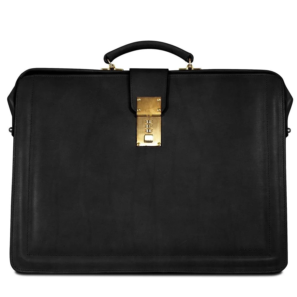 Jack Georges Belting 9005 Classic Briefbag - Black