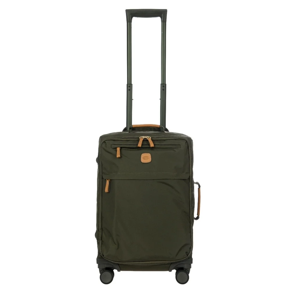 ドリパケ Brics BXL58117.078 X-Bag Carry-On Spinner - Olive — Bag and Baggage