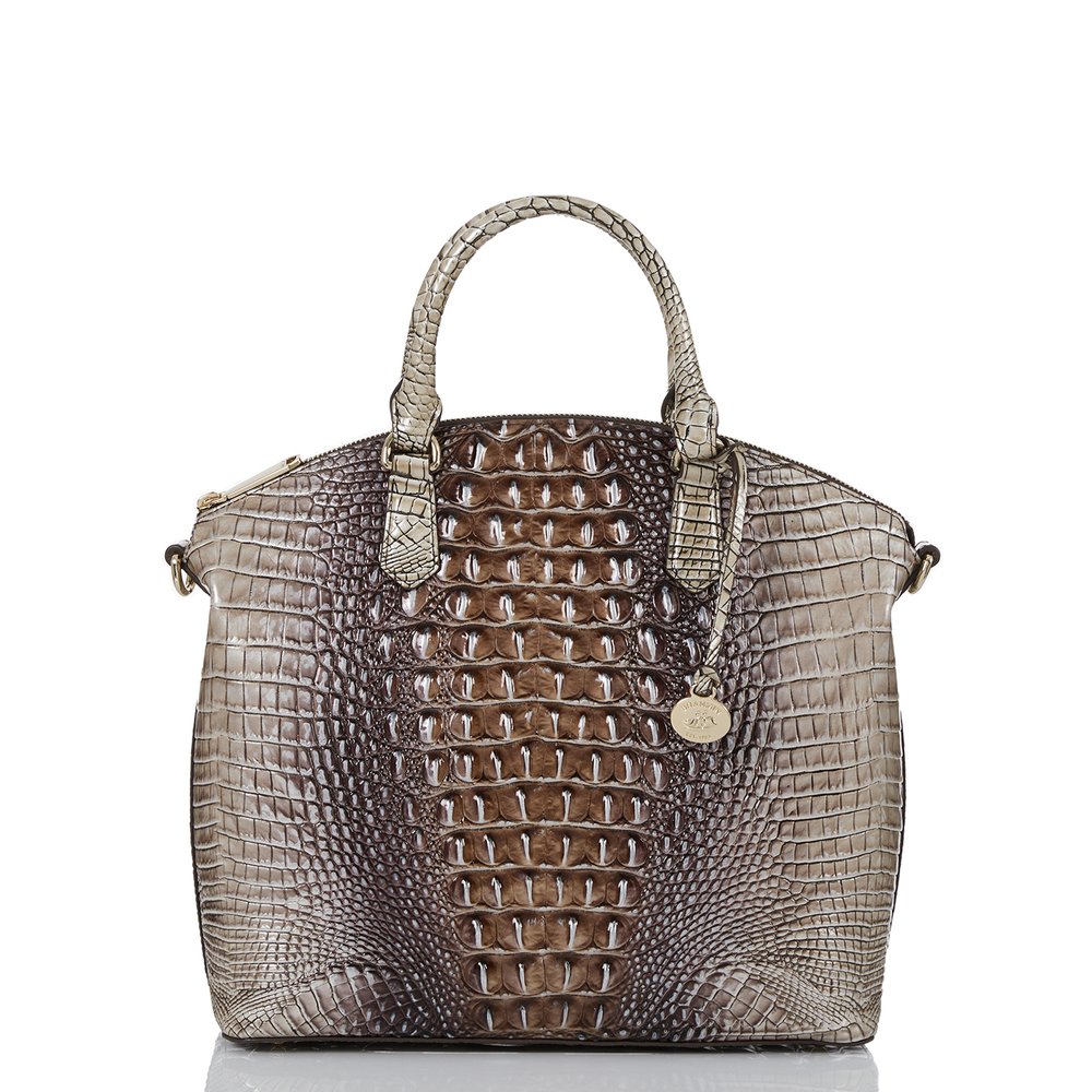 Brahmin K491708 Large Duxbury Satchel - Espresso Ombre