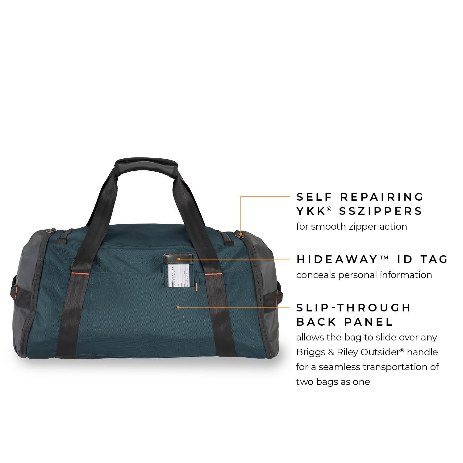 Briggs & Riley ZDX ZXD175 Large Travel Duffle — Bag and Baggage