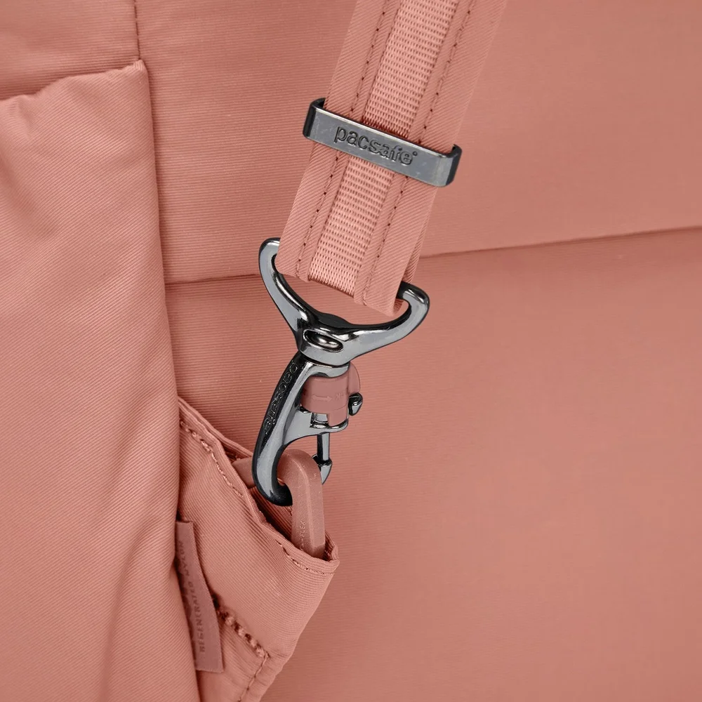 Sac à Dos Pacsafe Citysafe CX ECONYL® Rose Saumon, Neuf, Antivol RFID