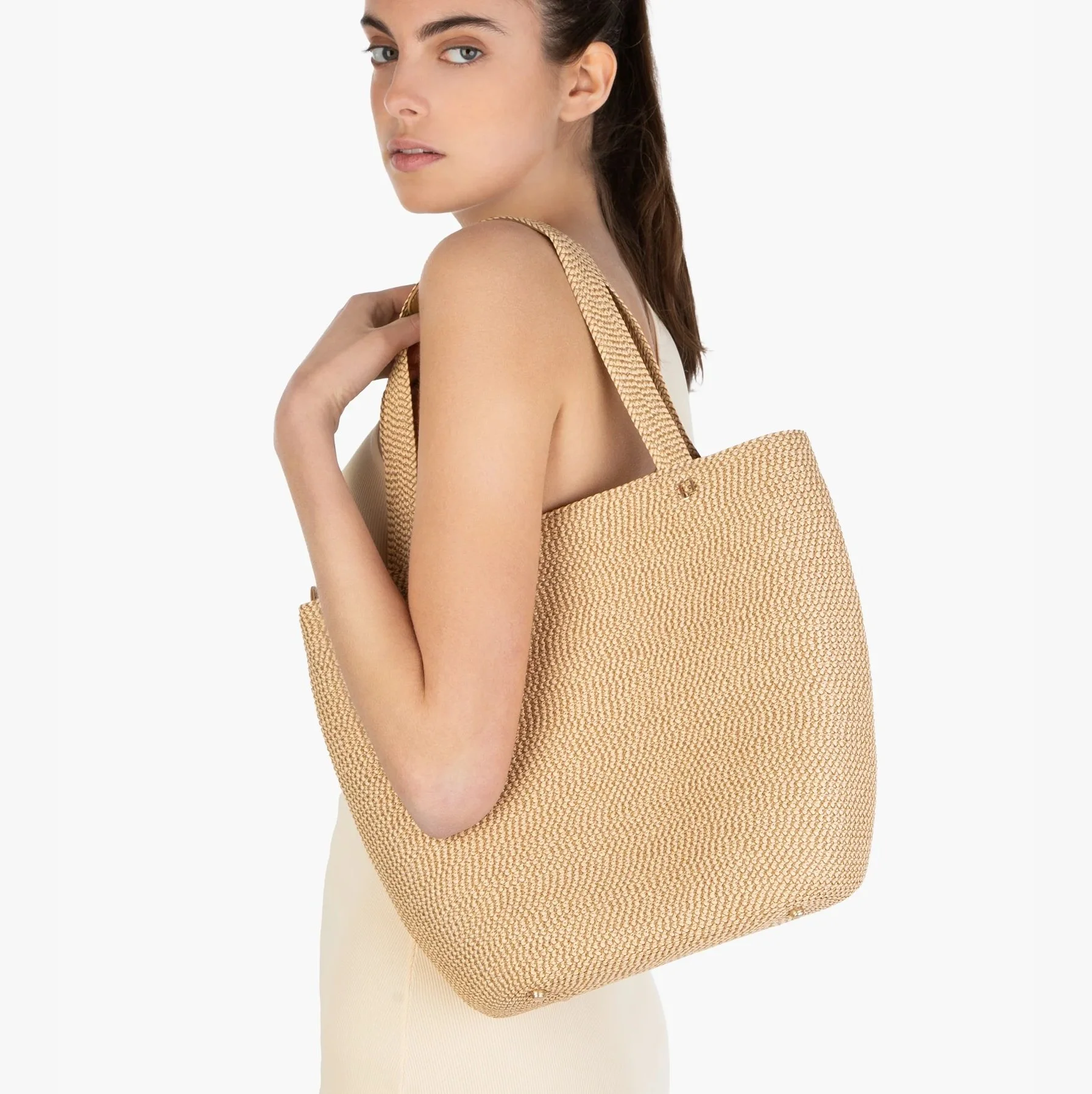 Eric Javits 23855 Squishee Tote II - Peanut