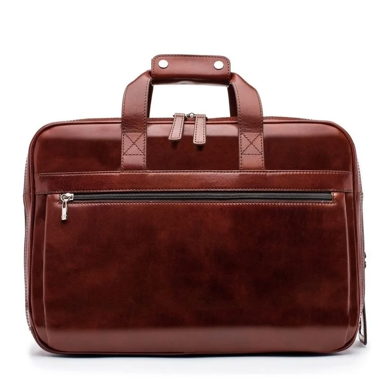 Bosca Old Leather 817-58 Stringer Bag - Dark Brown