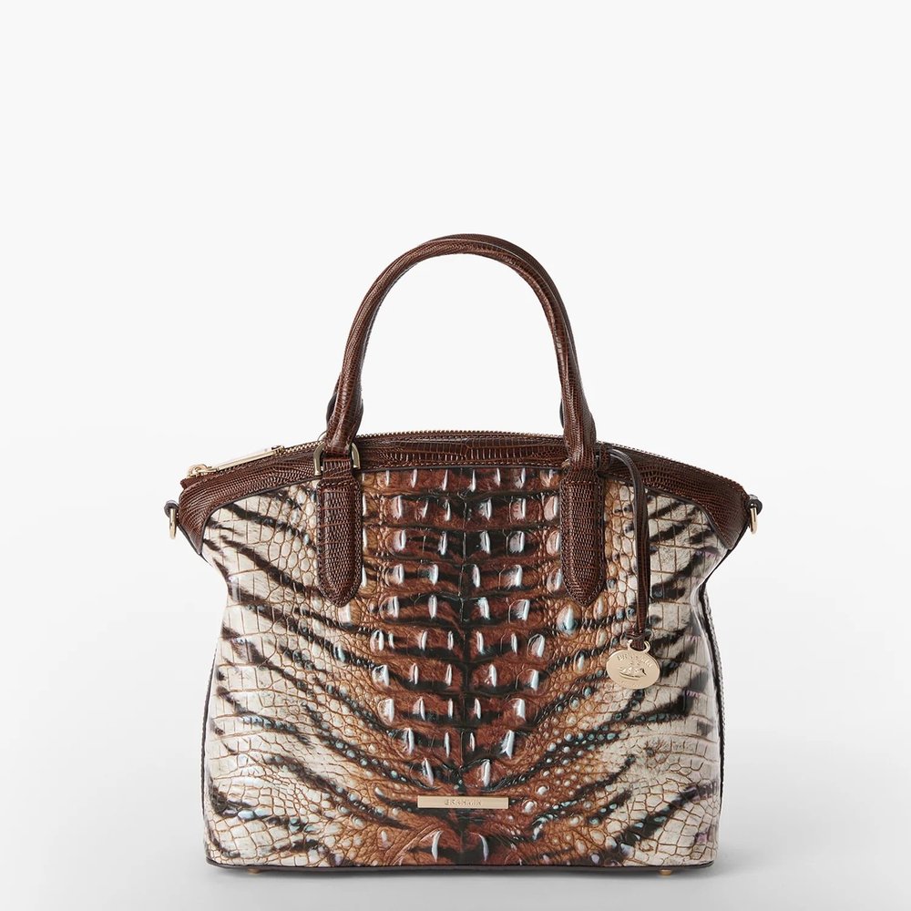 Brahmin V482504 Duxbury Satchel Feline Hermosa — Bag and Baggage