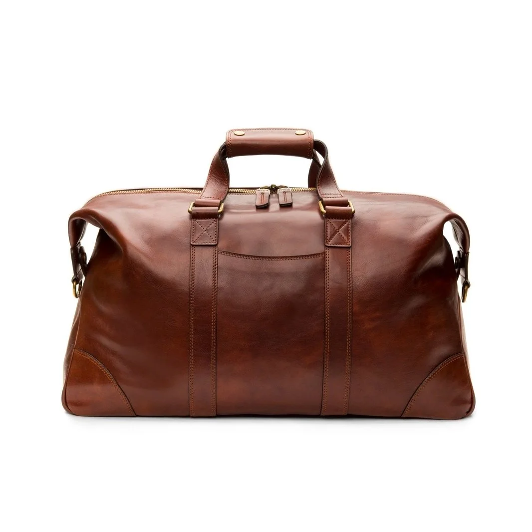 Bosca Old Leather 6009 Duffle - Dark Brown