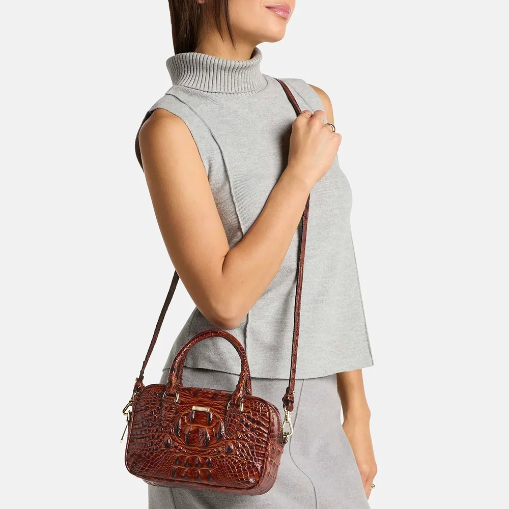 Brahmin 00021760 Mara - Golden Lynx Melbourne — Bag and Baggage