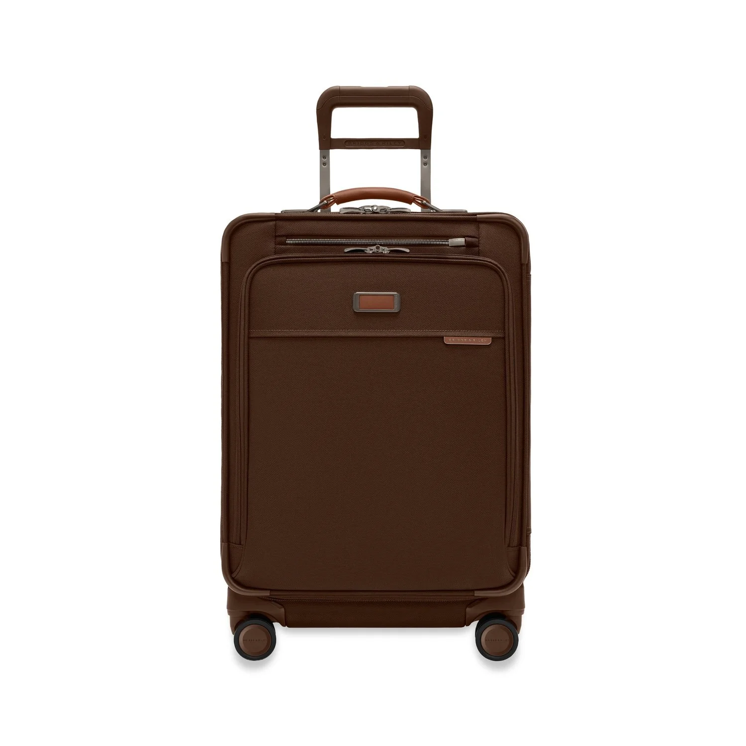 Briggs & Riley BLU124CXSP Compact 24" Checked Expandable Spinner - Chocolate