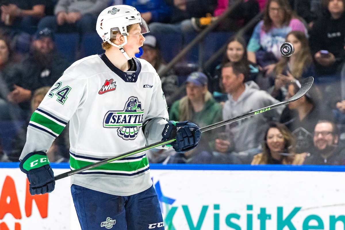 Reid Schaefer of the Seattle Thunderbirds
