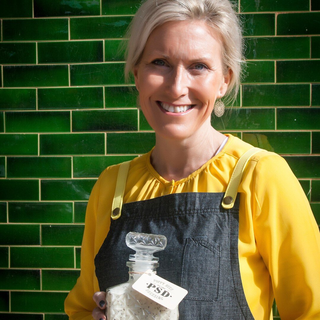 Meet local superstar, Sam Dart, the inventor of PSD (Poppy Seed Dressing). This #glutenfree sauce is seriously addictive and available to purchase from @diamondsanddusttemora @livingandgiving and @IGATemora

#visittemora
#Temora
#visitnsw
#lovensw 
#